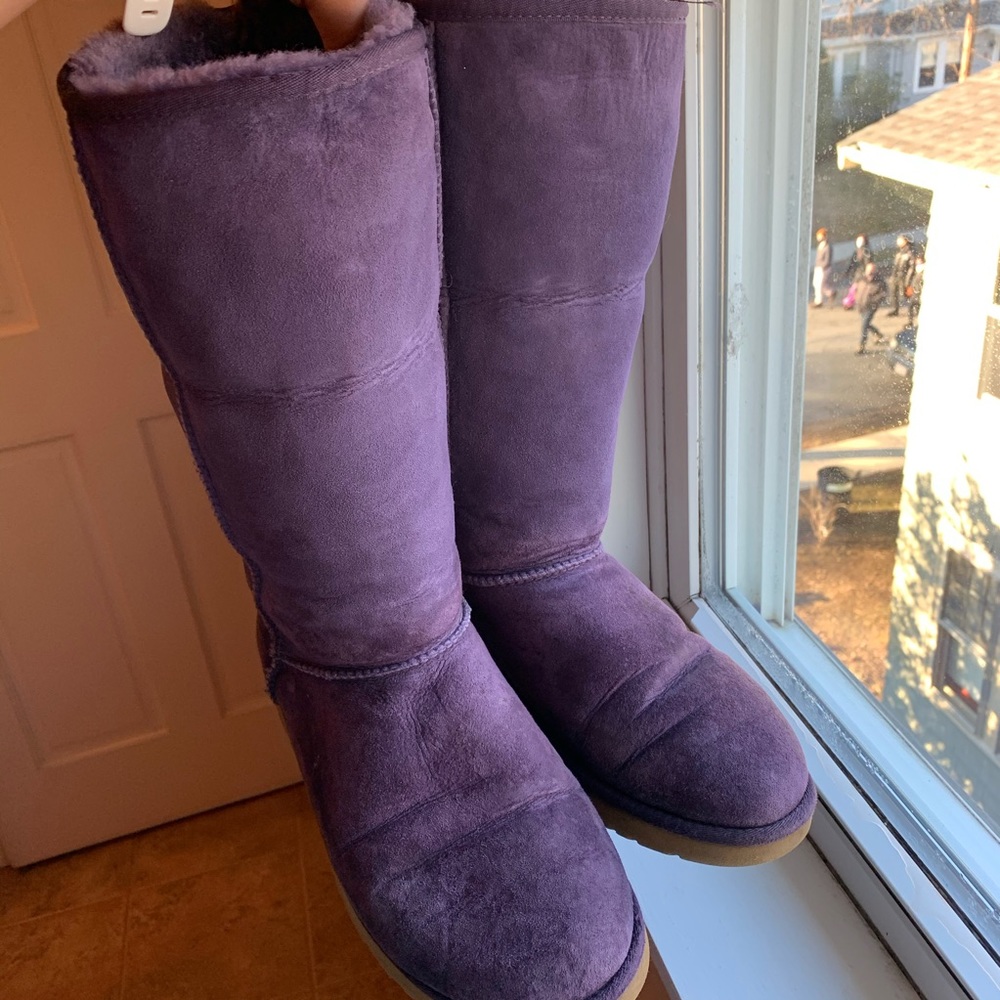 UGGS Tall Purple